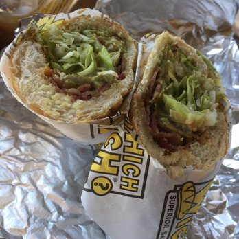 Which Wich - Ultimate BLT with green chile. Yum. - Sandwiches Near Me - Albuquerque, New Mexico