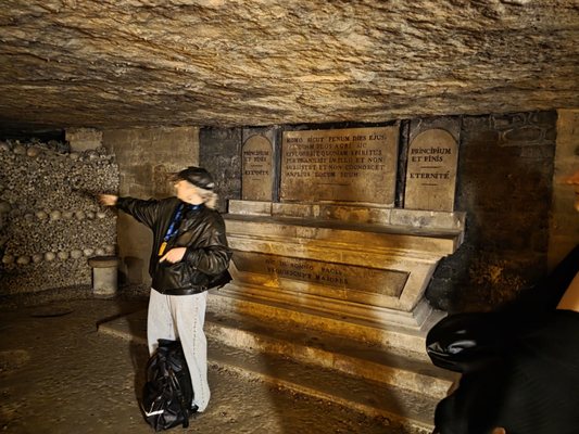 Catacombs of Paris by null