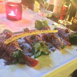 Beef carpaccio