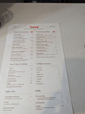 Menu photo 1 Besa Santa Ana, CA Menu photo 1 Besa Santa Ana, CA