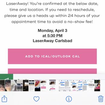 LaserAway - Meaningless confirmation email from LaserAway - Laser Hair Removal Near Me - Carlsbad, California