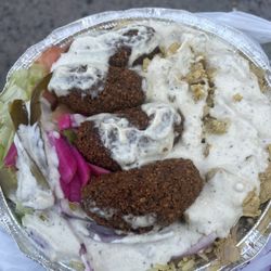 King of Falafel & Shawarma - Truck - Chicken falafel platter was delicious and soo filling! Huge portions, really kind people. So glad I stopped