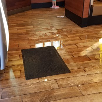 Wendy's - The mat and the "wet floor" sign are supposed to make a difference? - Fast Food Near Me - Citrus Heights, California Wendy's - The mat and the "wet floor" sign are supposed to make a difference? - Fast Food Near Me - Citrus Heights, California