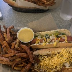 Pasquale's International Café - Hot Dog WITH FRIES