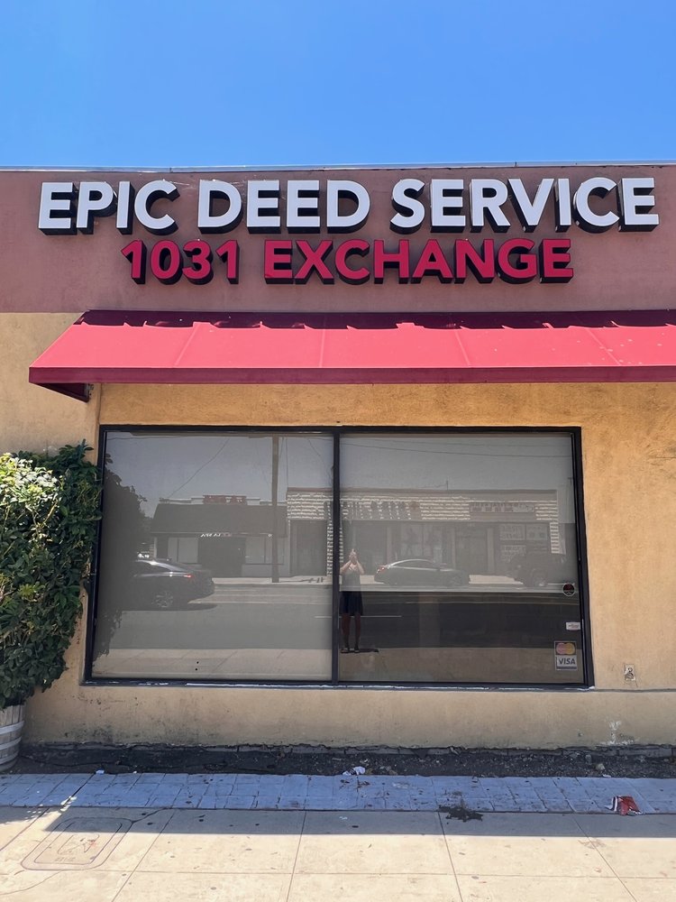 EPIC DEED SERVICE Updated October 2024 315 S San Gabriel Blvd, San