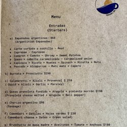 Indigo - Starter menu
