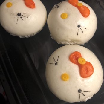 Dynasty Dim Sum - Hello kitty sweet buns - Dim Sum Near Me - New York, New York Dynasty Dim Sum - Hello kitty sweet buns - Dim Sum Near Me - New York, New York