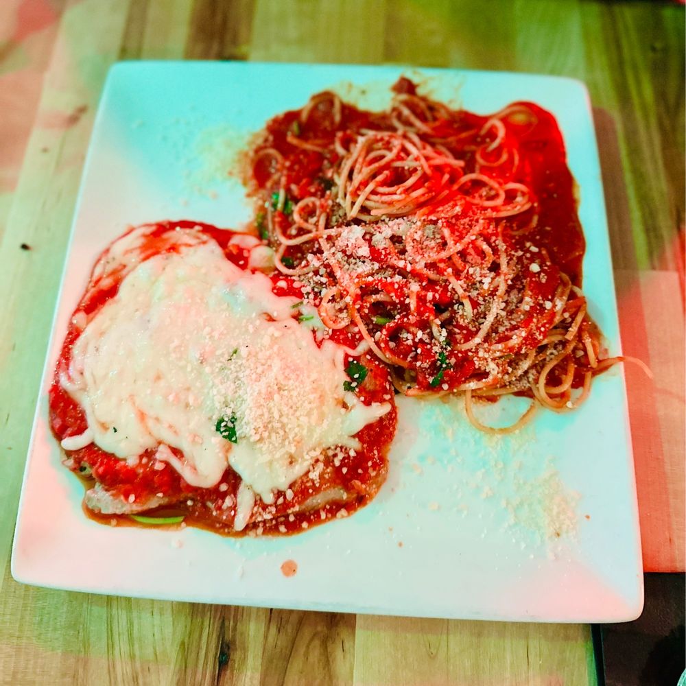 Ciao Bella - Vitello Parmigiana - Italian Near Me - New Smyrna Beach, Florida Ciao Bella - Vitello Parmigiana - Italian Near Me - New Smyrna Beach, Florida