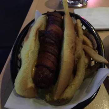 Our Bar - Bacon Wrapped Hot Dog. Was very tasty. - Bars Near Me - Reno, Nevada