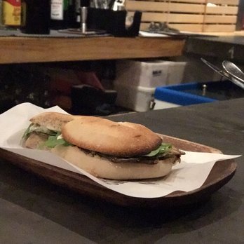 Ovejas Negras - Aubergine sandwich - Tapas Bars Near Me - Seville, SE