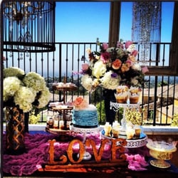 The Sugar'd Flour - Ruffle cake dessert table!