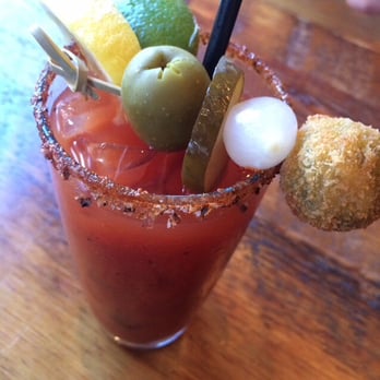 Fork - Best Bloody Mary in Boise. Fried blue cheese stuffed olives. Nuff said. - New American Near Me - Boise, Idaho Fork - Best Bloody Mary in Boise. Fried blue cheese stuffed olives. Nuff said. - New American Near Me - Boise, Idaho