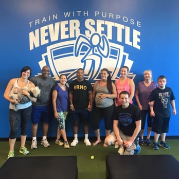 Never Settle Fitness - Team photo after another awesome Saturday bootcamp. - Trainers Near Me - Indianapolis, Indiana Never Settle Fitness - Team photo after another awesome Saturday bootcamp. - Trainers Near Me - Indianapolis, Indiana