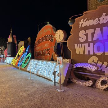 The Neon Museum - Outside signs - Museums Near Me - Las Vegas, Nevada