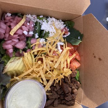 Burnt Crumbs - Carne Asada Salad - New American Near Me - Irvine, California