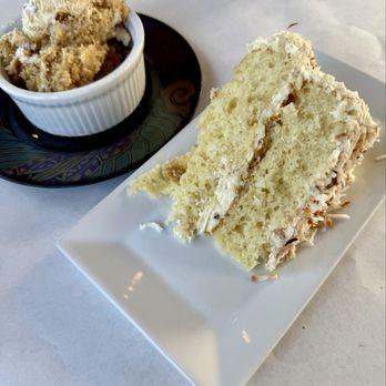 The SaltBox Cafe - Pineapple spoon cake and coconut cake - New American Near Me - Kill Devil Hills, North Carolina The SaltBox Cafe - Pineapple spoon cake and coconut cake - New American Near Me - Kill Devil Hills, North Carolina
