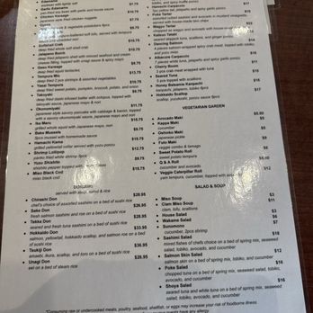 The Shoya - Menu - Sushi Bars Near Me - Pleasant Hill, California The Shoya - Menu - Sushi Bars Near Me - Pleasant Hill, California