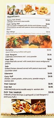 Menu photo 2 Ploy Thai Brandon, FL