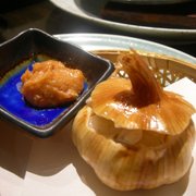 Photo of Izayoi - Los Angeles, CA, United States. deep fried whole garlic bulb