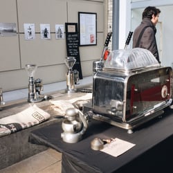 Glasgow Coffee Festival - Antique coffee machines for sale :) you can learn alot from the owner!