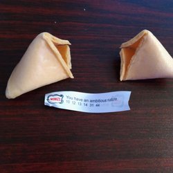 Always a fun way to end a meal
