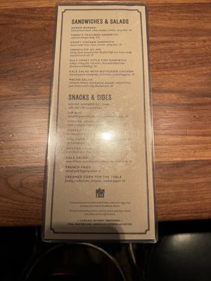 Menu photo 8 White House Tavern Aspen, CO Menu photo 8 White House Tavern Aspen, CO