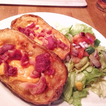 The Inn At Kingsbarn - Cheese & bacon topped potato skins - British Near Me - Kingsbarns, FIF