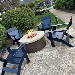 Outdoor Fire place on site