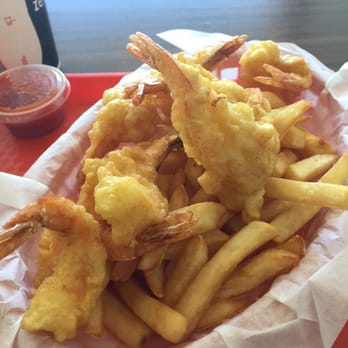 Louise's Fish & Chips - Fried prawns an fries - Seafood Near Me - Livermore, California