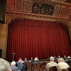 Fox Performing Arts Center - Front of curtains