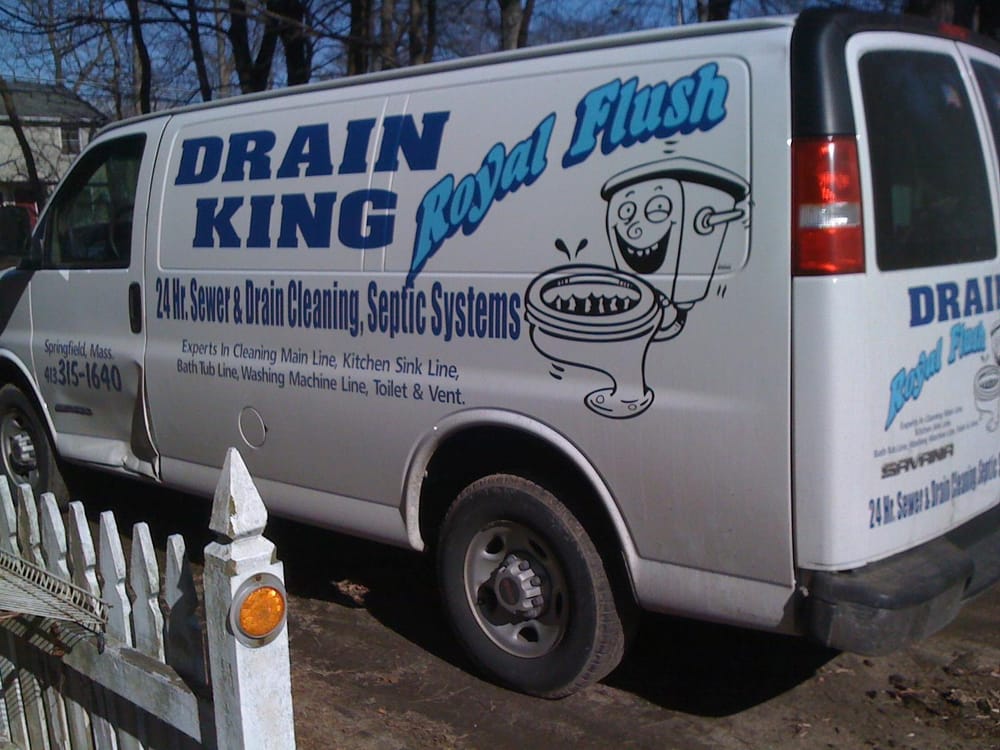 Slide of Drain King Royal Flush