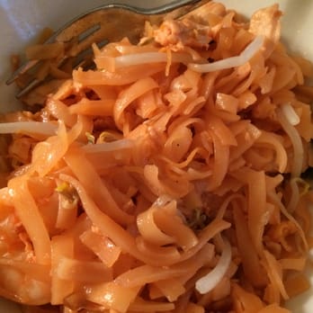 Cafe Asia - Pad Thai with chicken and shrimp - Sushi Bars Near Me - Roanoke, Virginia