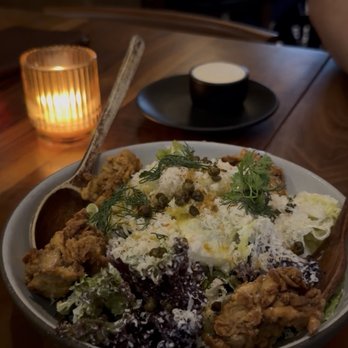 Porzana - Caesar Salad- best salad in the twin cities!! The fried oysters are soooo good!! - Steakhouses Near Me - Minneapolis, Minnesota Porzana - Caesar Salad- best salad in the twin cities!! The fried oysters are soooo good!! - Steakhouses Near Me - Minneapolis, Minnesota