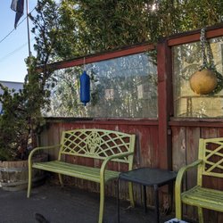 Old Town Coffee & Gallery - Side outdoor seating