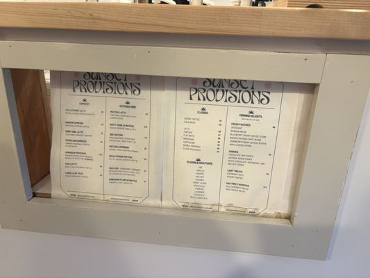 Menu photo 5 Sunset Provisions Honolulu, HI
