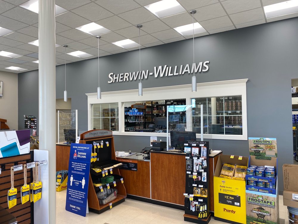 SHERWIN WILLIAMS Updated June 2024 1211 Wolf Rock Dr, Purcellville, Virginia Paint Stores