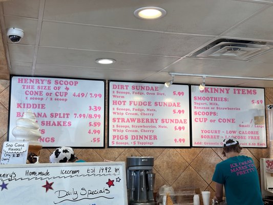 Henry's Homemade Ice Cream by null