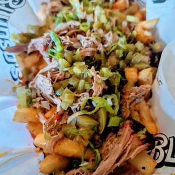 Bludso's BBQ - Pulled pork fries - Barbeque Near Me - Los Angeles, California