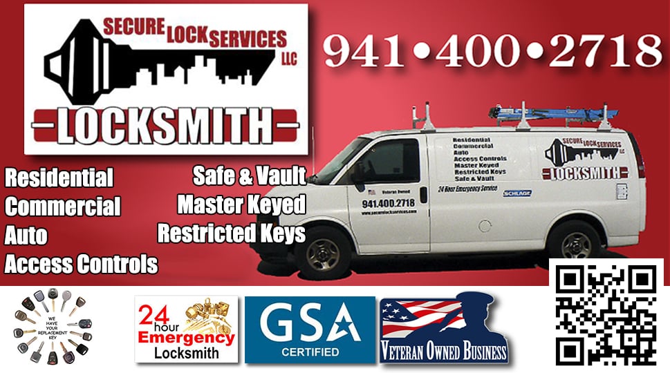 SECURE LOCK SERVICES Venice, Florida Keys & Locksmiths Phone