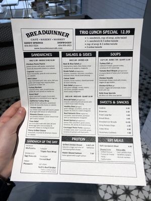 Menu photo 2 Breadwinner Cafe & Bakery Dunwoody, GA