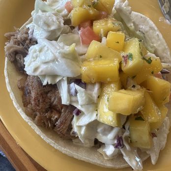Coconut's Fish Cafe - Kamaole - Kalua Pork Tacos (GF) - Seafood Near Me - Kihei, Hawaii