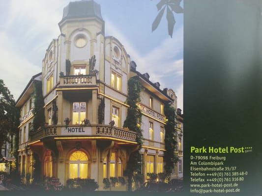 Park Hotel Post Freiburg - Kultur und Literatur am Colombipark by null