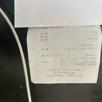 Pops Bagels - This is what I was ripped off of. - Bagels Near Me - Beverly Hills, California