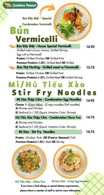 Menu photo 3 Pho Trin Pomona, CA