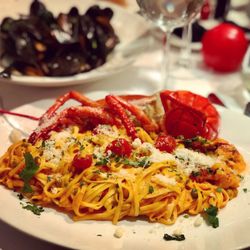 San Carlo Restaurant - 龙虾面超大份真想知道谁能吃得完