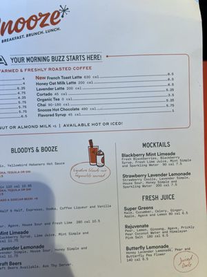 Menu photo 6 Snooze, an A.M. Eatery Orange, CA Menu photo 6 Snooze, an A.M. Eatery Orange, CA