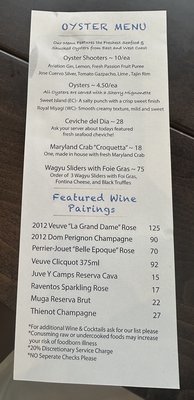 Menu photo 1 Barrio Social Vail, CO
