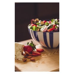 DUO58 Catering - This is DUO 58's Strawberry Summer Salad with Goat Cheese Crumbles, Toasted Almonds, Chopped Apples with a Sweet Apple Cider Vinaigrette