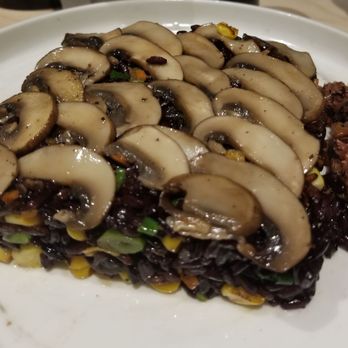 HATCH - Mushroom over black rice - Japanese Near Me - Los Angeles, California HATCH - Mushroom over black rice - Japanese Near Me - Los Angeles, California