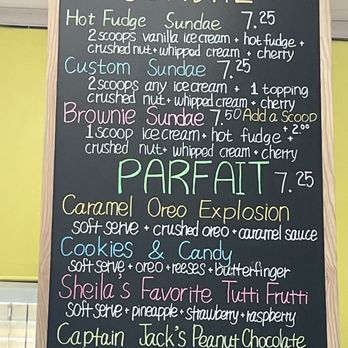 Harbor St Creamery - Menu - Ice Cream & Frozen Yogurt Near Me - Seward, Alaska